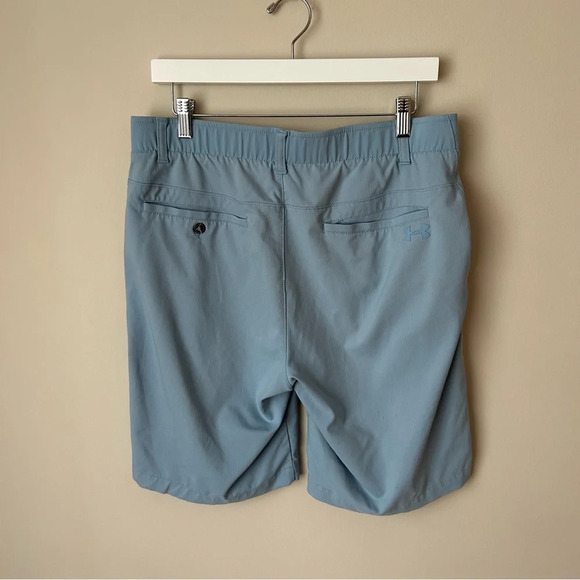 Under Armour UA Match Blue Clear Golf Shorts Men’s Size 34 Waist - Picture 3 of 6